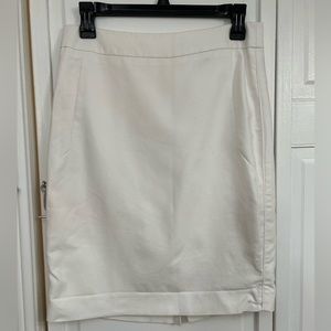 White Pencil Skirt
